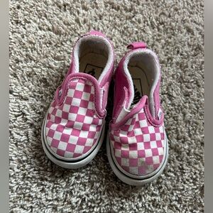 Checkered Toddler Vans!